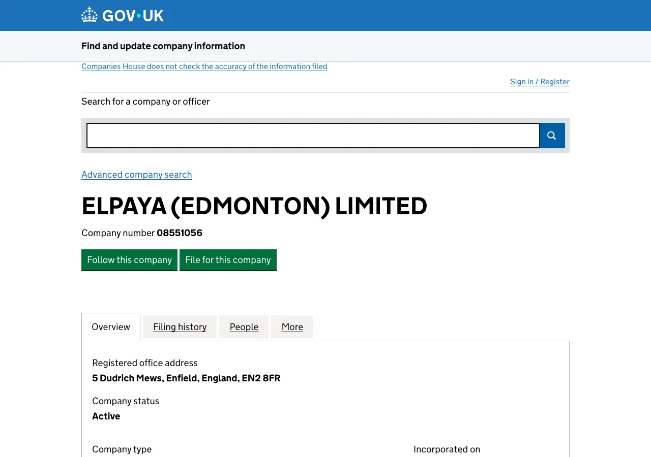 ELPAYA website preview