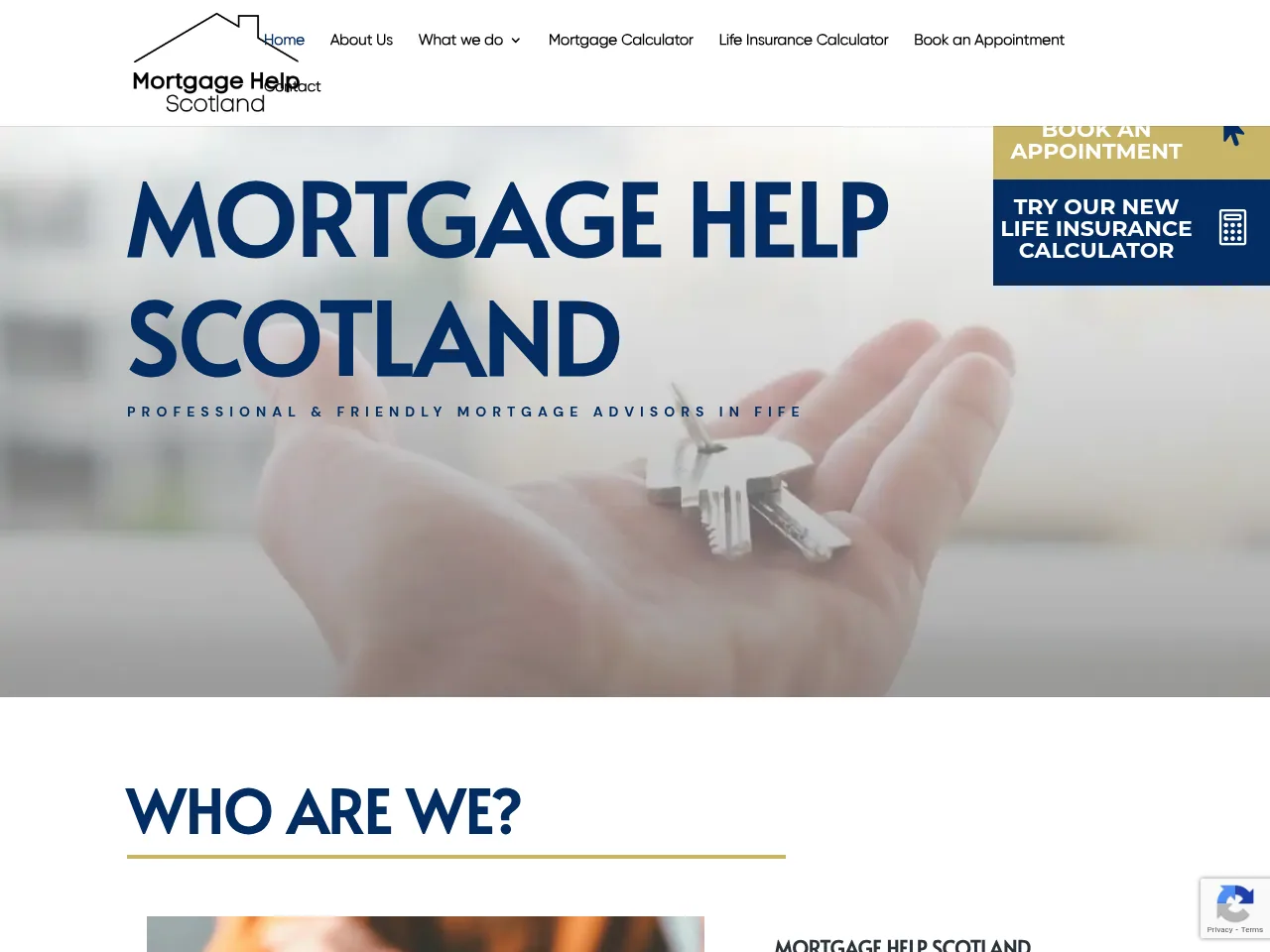 Mortgage Help Scotland website preview