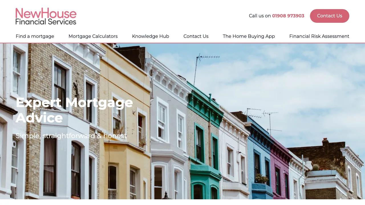 Newhouse Financial Services website preview