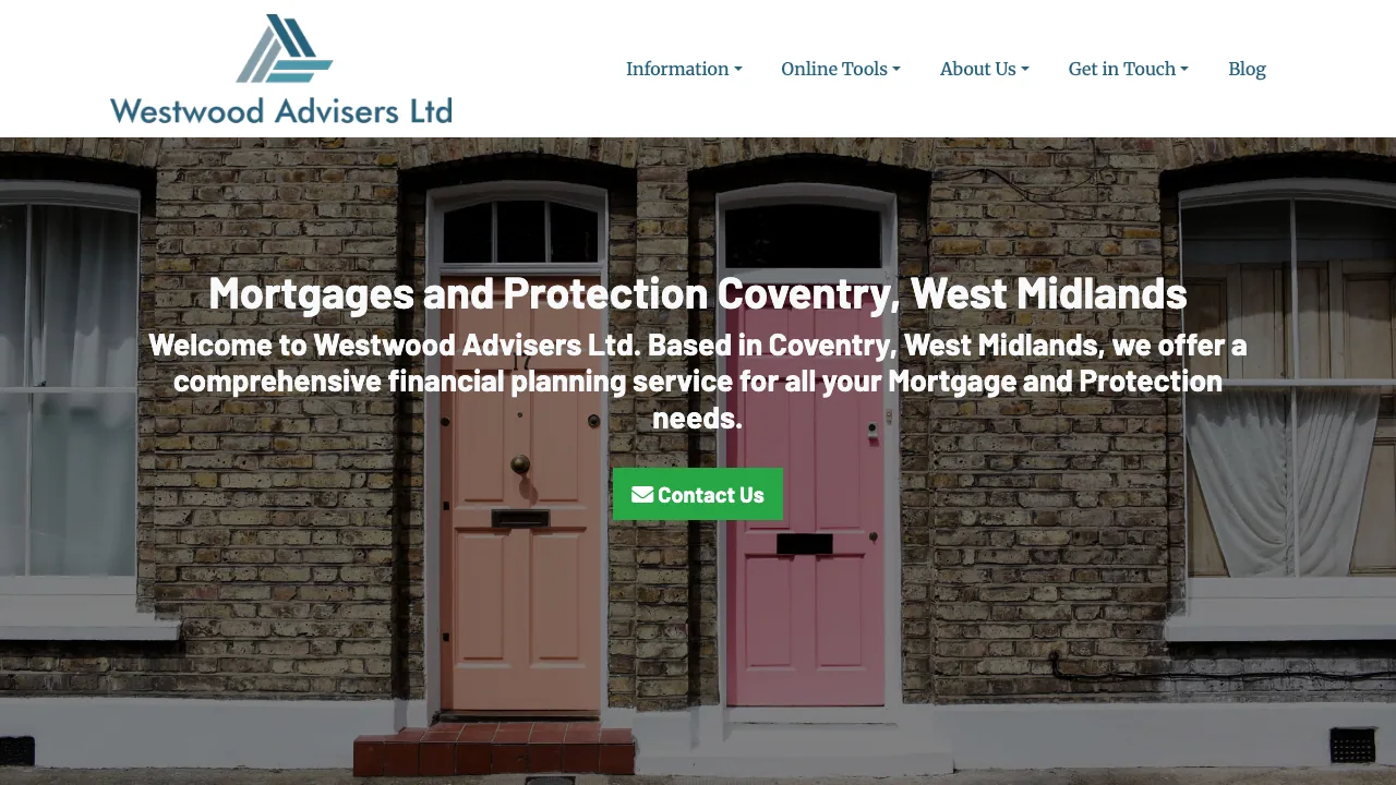 Westwood Advisers Limited website preview
