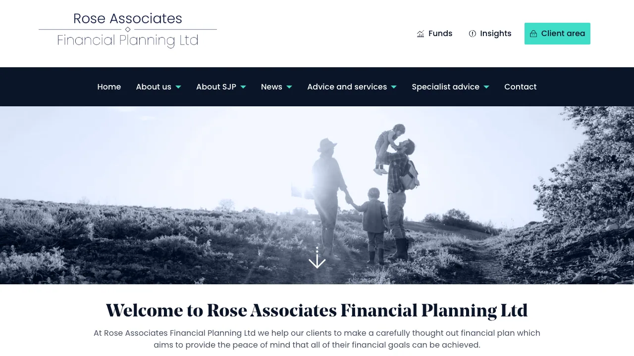 Tony Duckworth Financial Services website preview