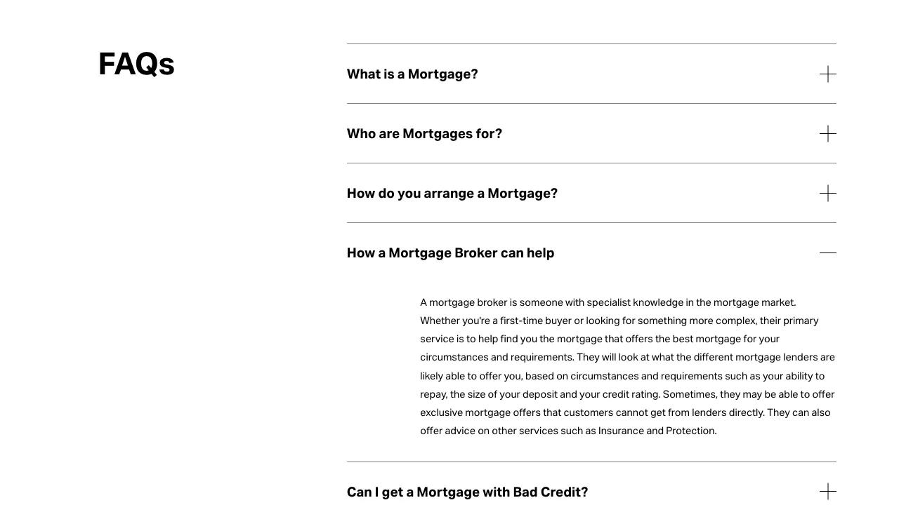 Garstang Mortgages Limited website preview