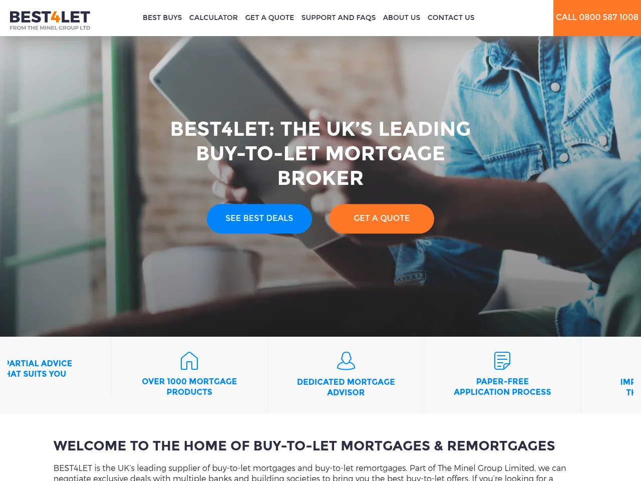 BEST4LET website preview