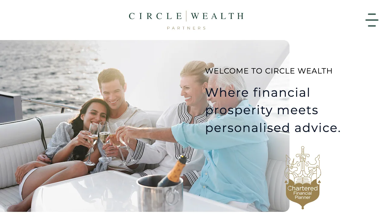 Circle Wealth Partners Ltd website preview