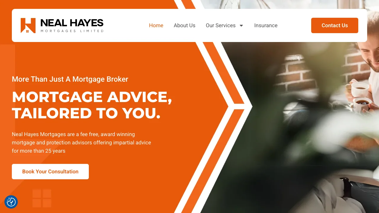 Neal Hayes Mortgages Ltd website preview