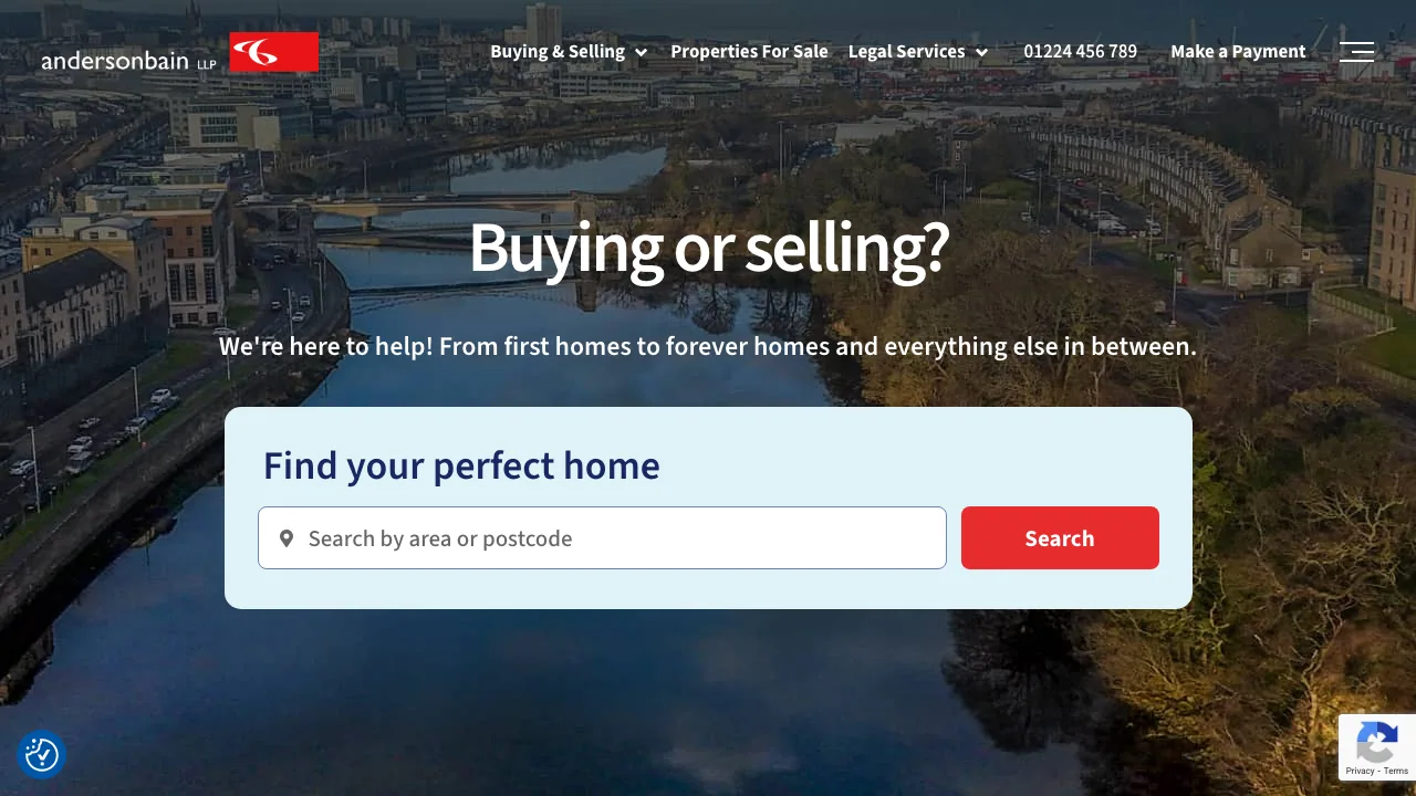 andersonbain LLP website preview