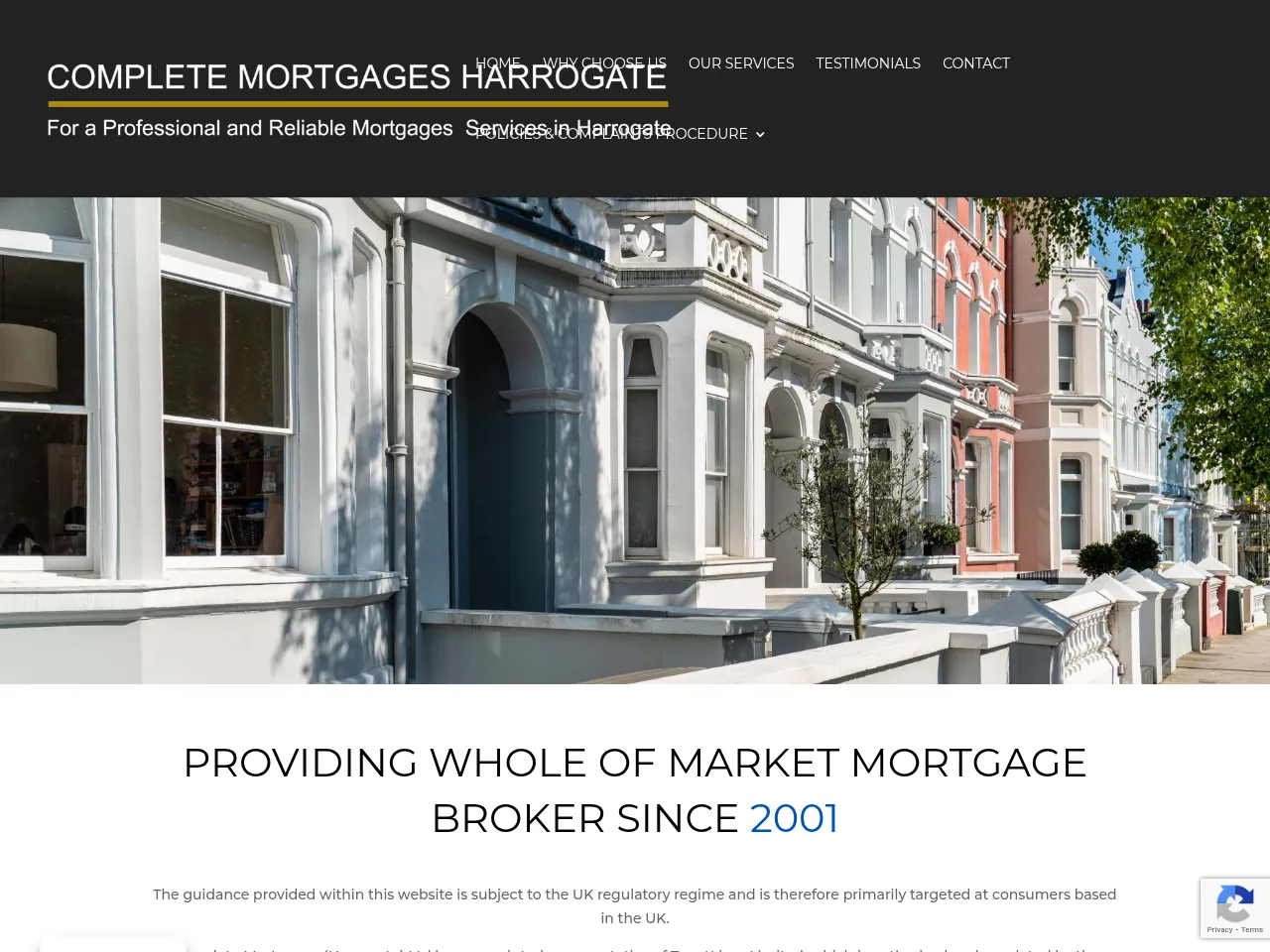 Complete Mortgages website preview