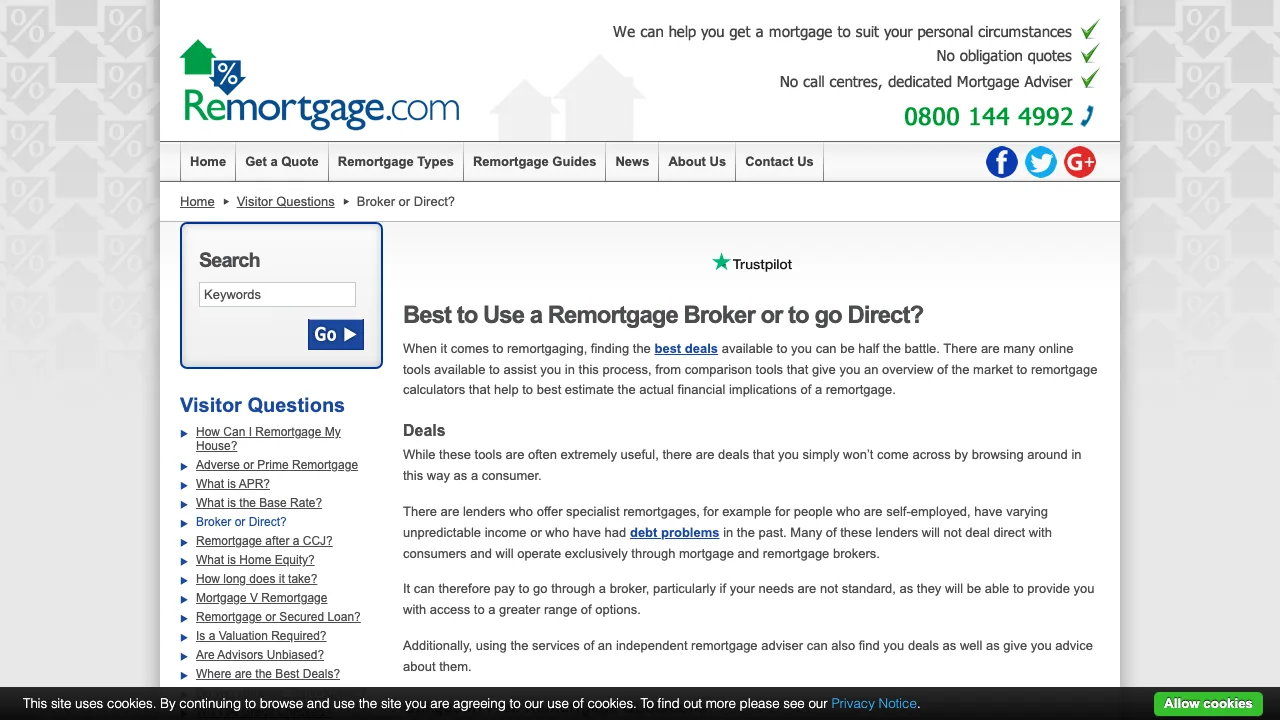Your Finance Today Limited website preview