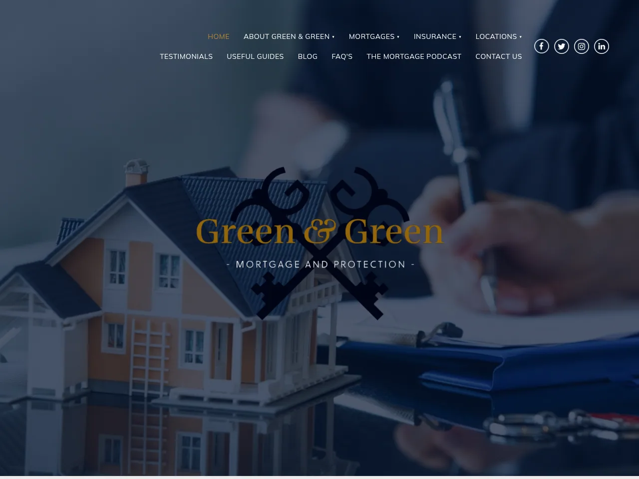 Green & Green website preview