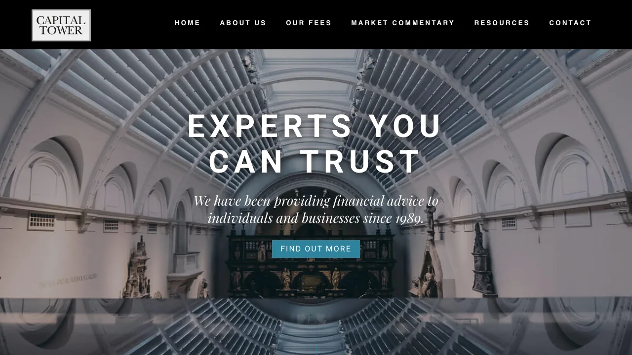 Capital Tower Ltd website preview