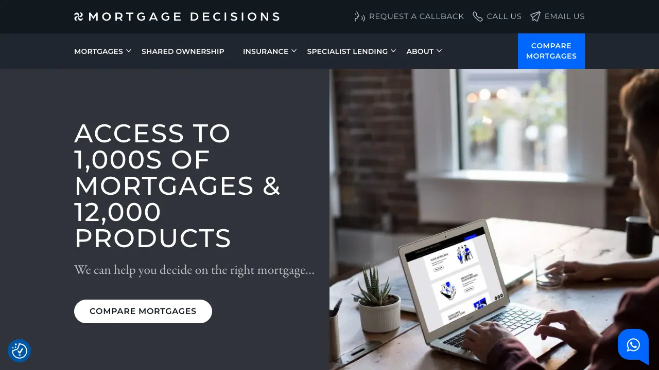 Mortgage Decisions Bishops Waltham website preview