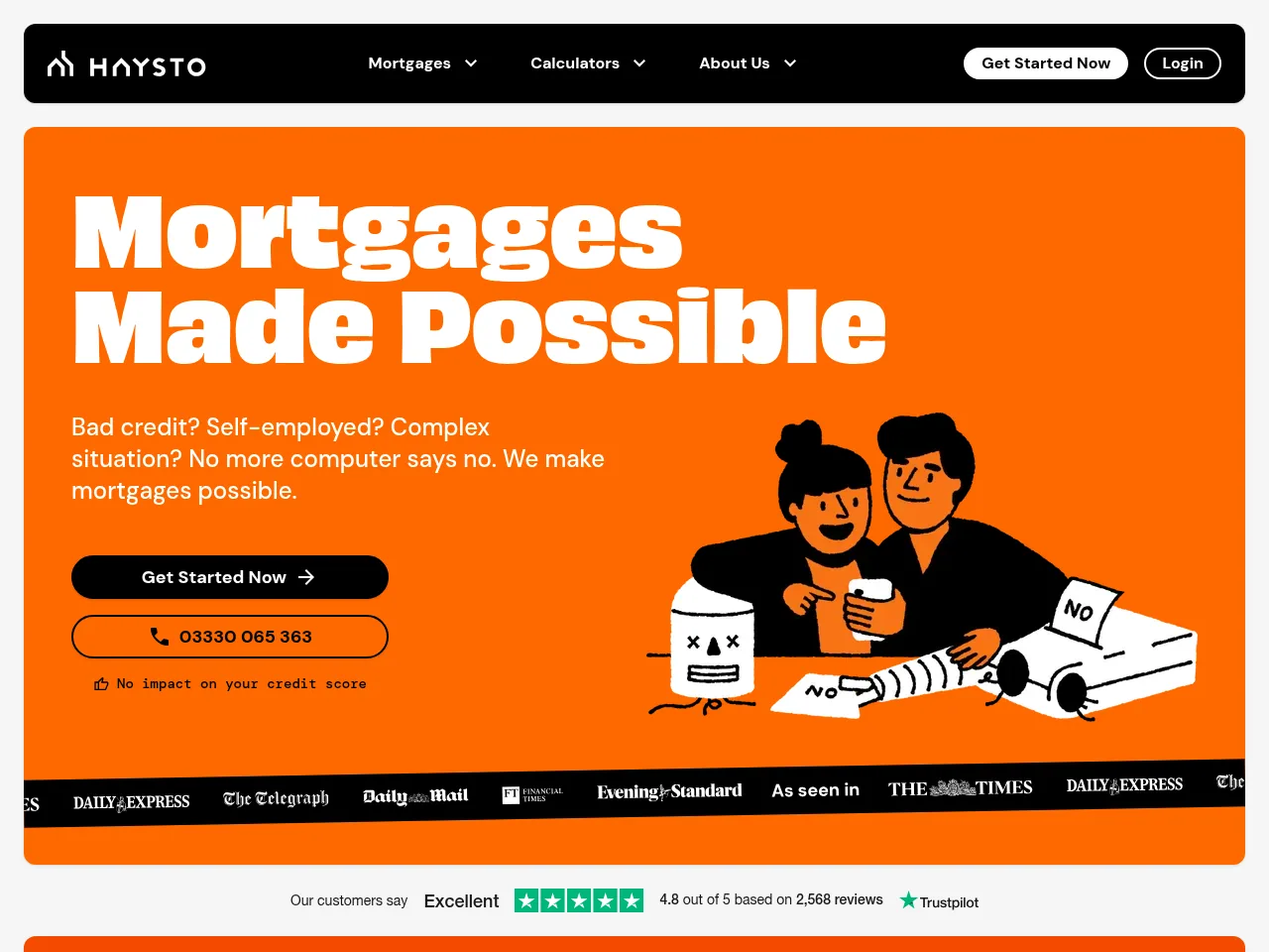 Haysto website preview