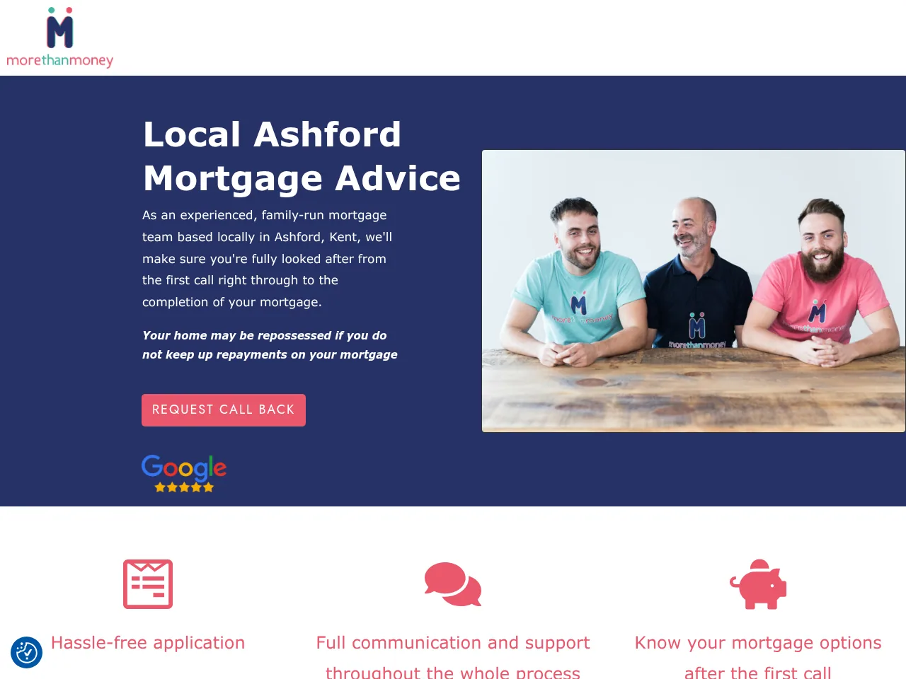 More Than Money website preview