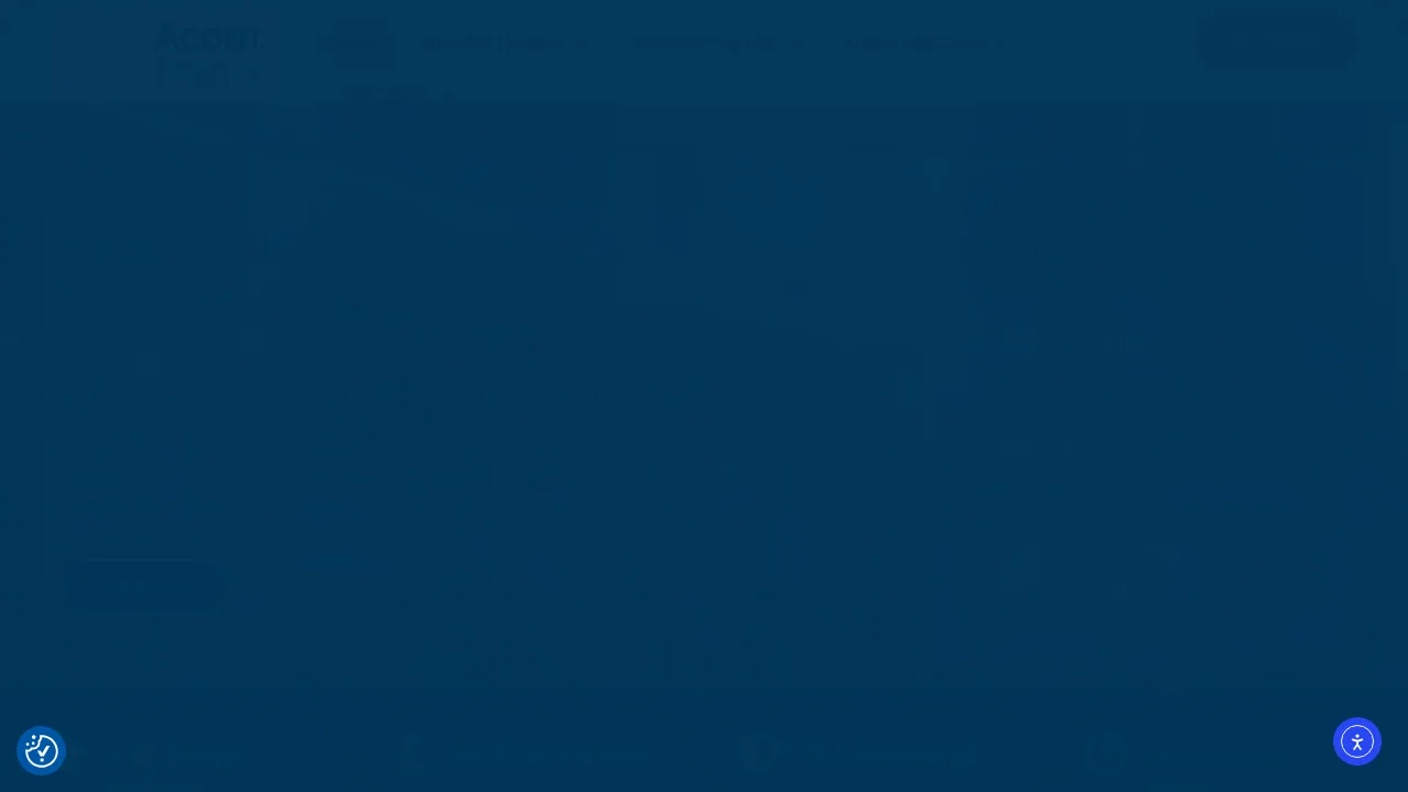 Acorn.Finance website preview