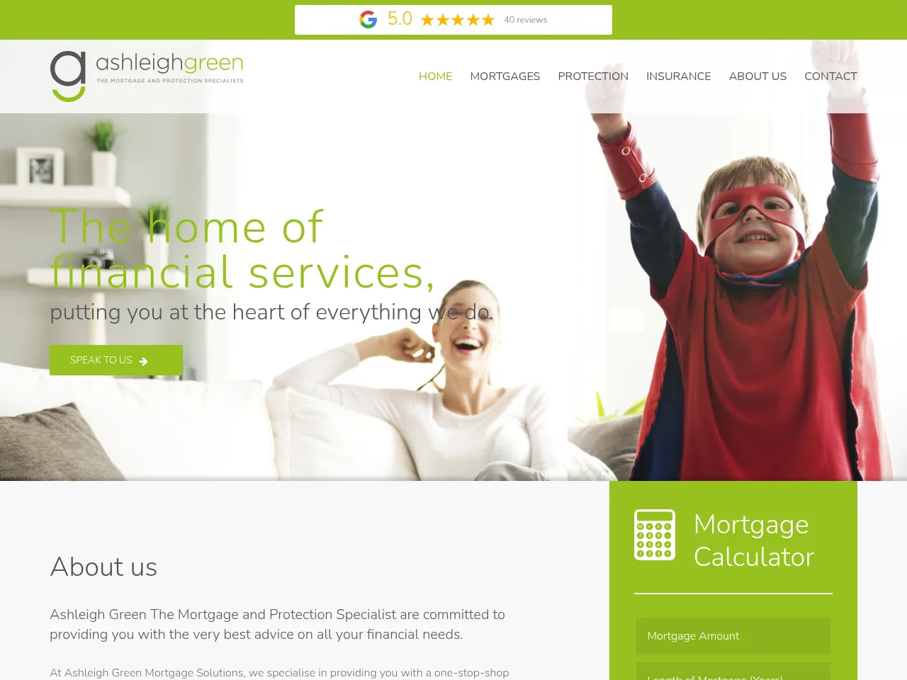 Ashleigh Green website preview