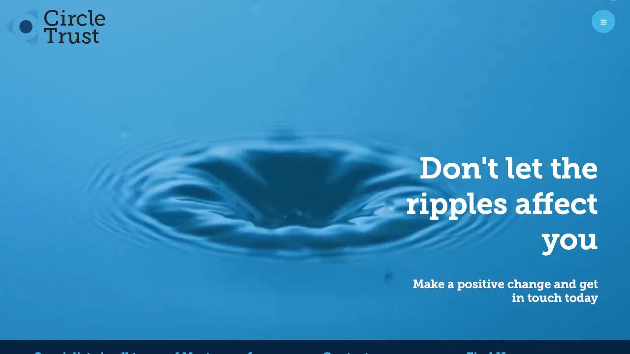 Circle Trust website preview