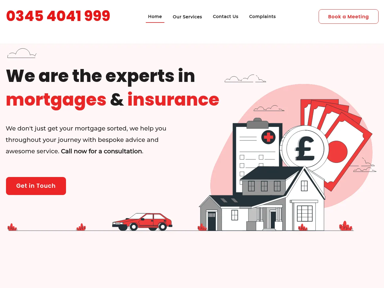 Awesome Mortgages website preview
