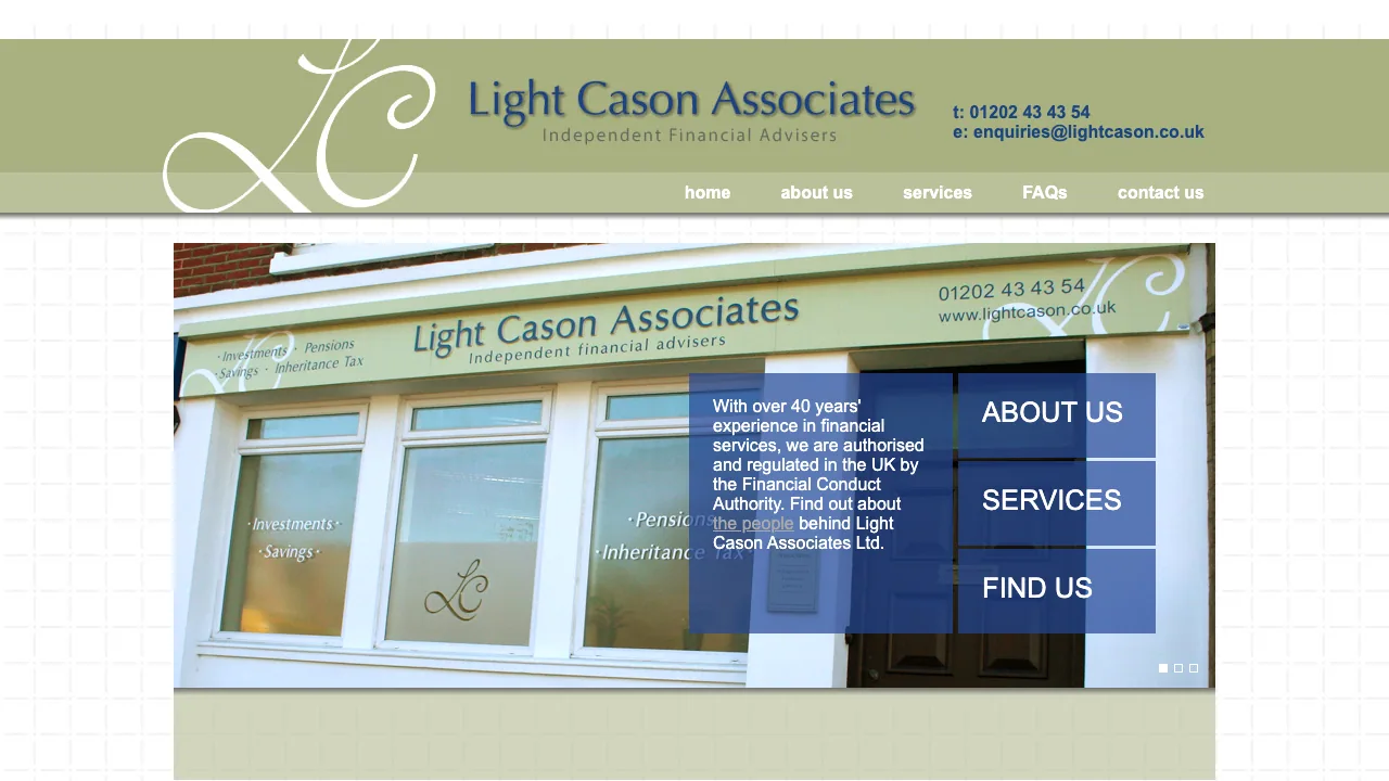 Light Cason Associates Ltd website preview