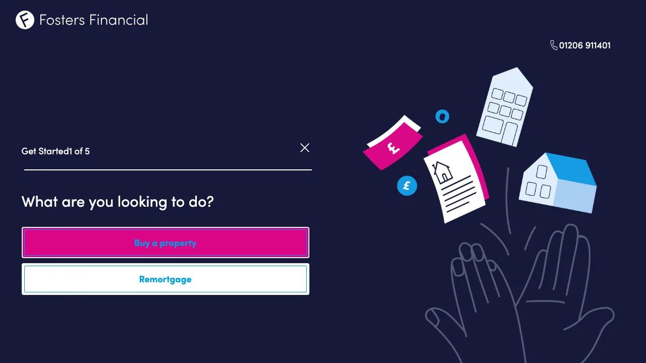 Fosters Financial Ipswich website preview