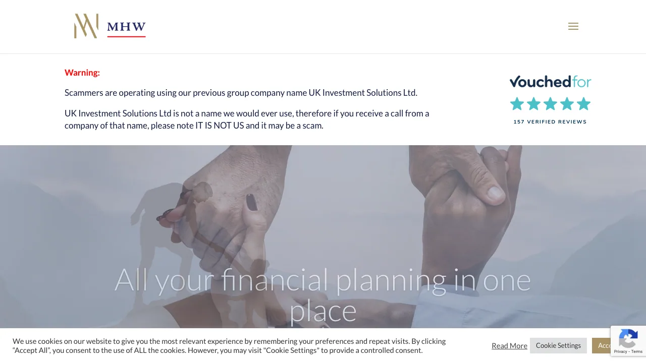 Markland Hill Wealth website preview