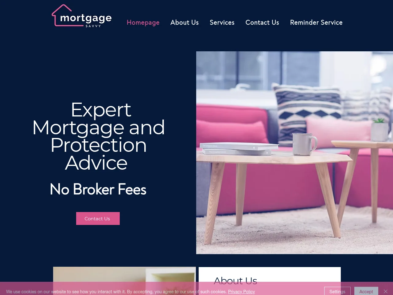 Mortgage Savvy website preview