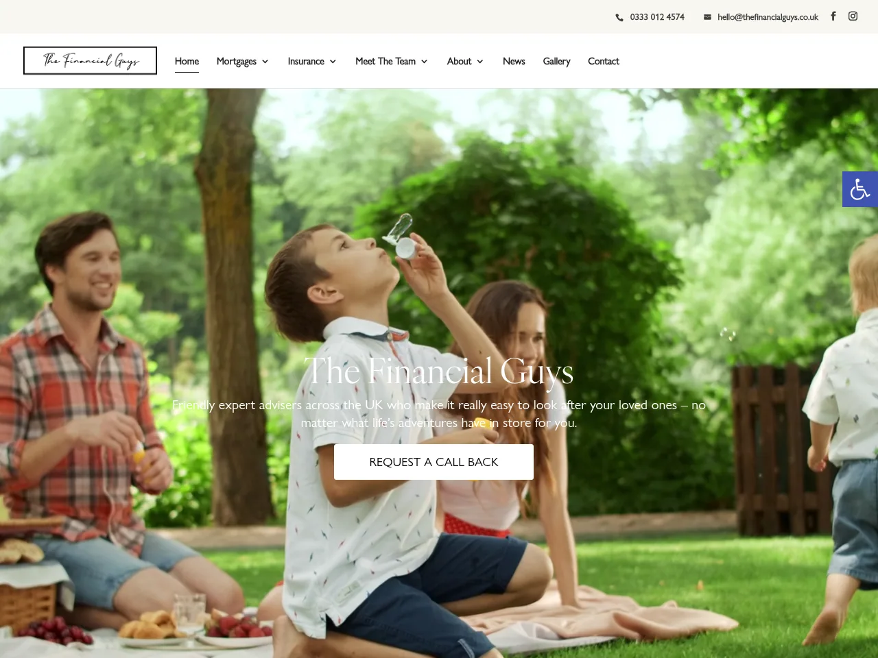 The Financial Guys website preview