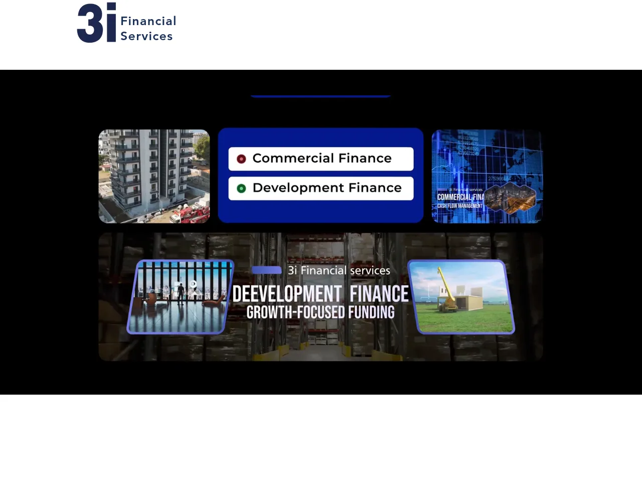 3i Financial Services website preview