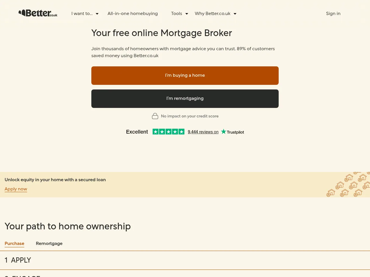 Better. uk website preview