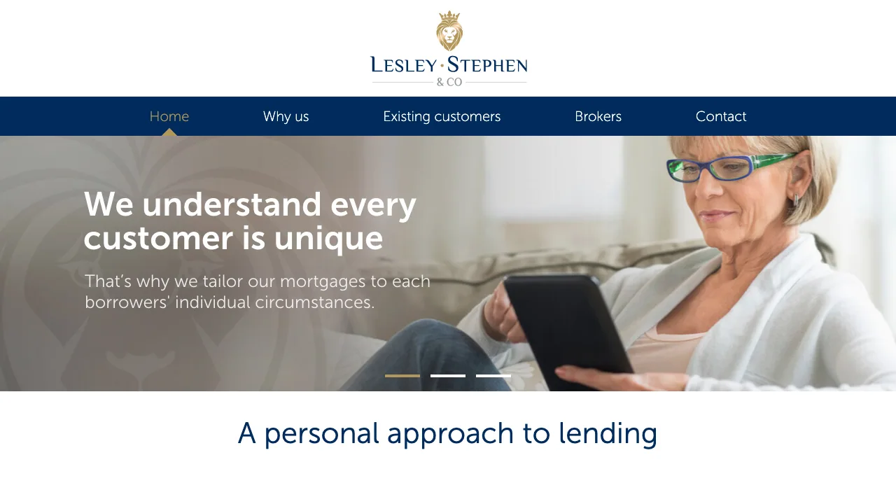 Lesley, Stephen & Co. Limited website preview