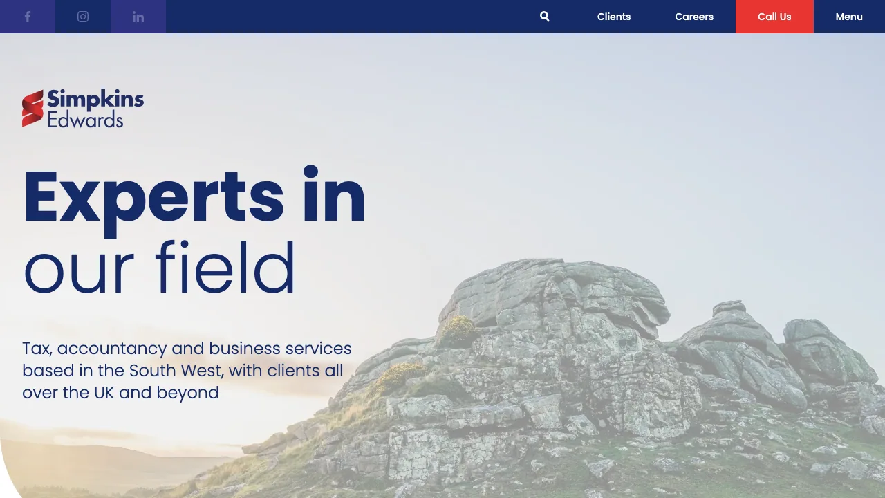 Simpkins Edwards LLP website preview