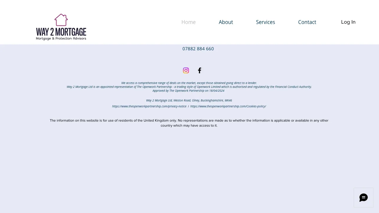 Way 2 Mortgage website preview