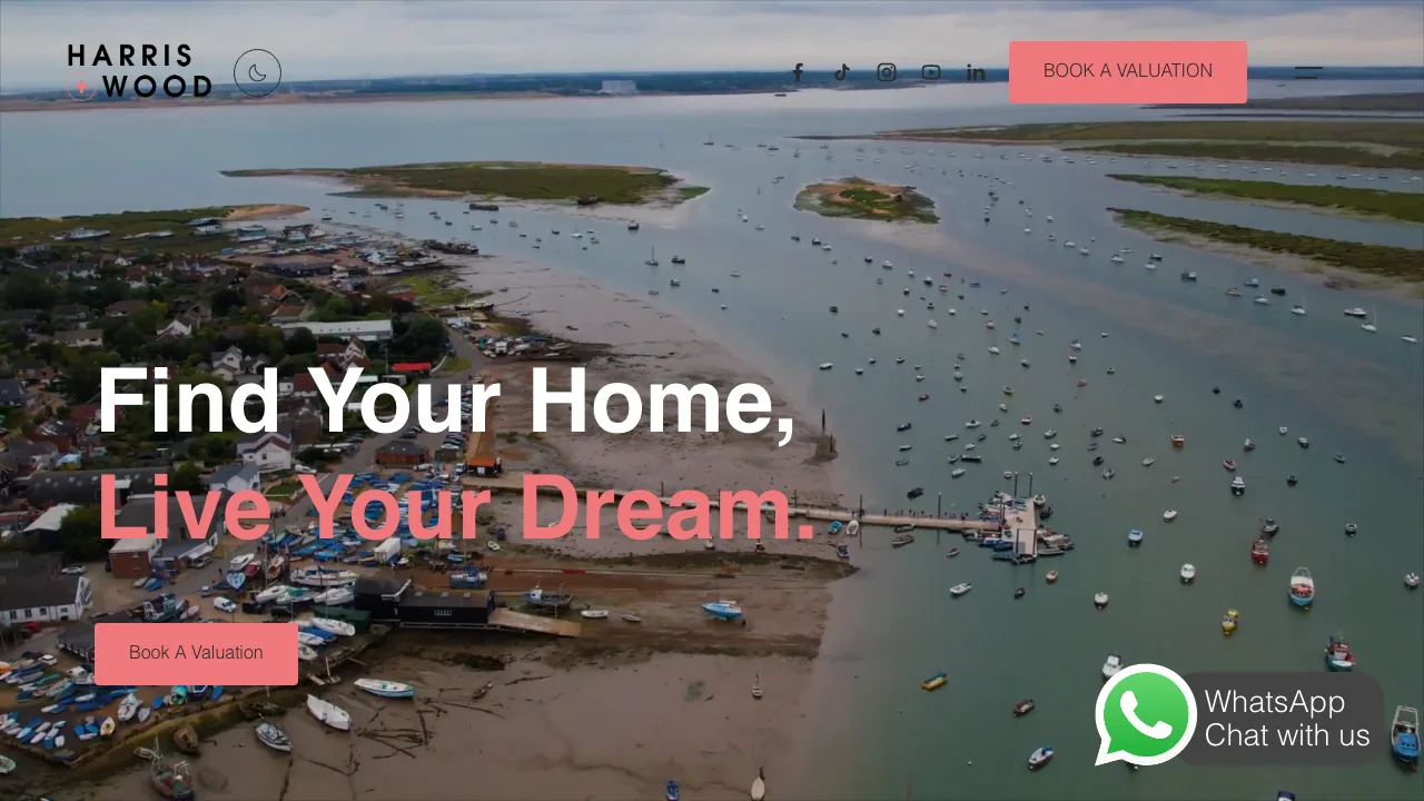 Harris & Wood website preview