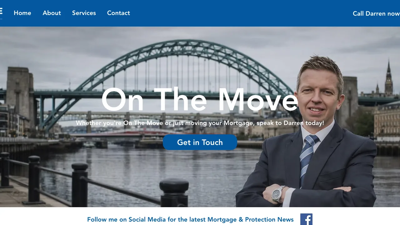 On The Move Mortgage Services Ltd website preview