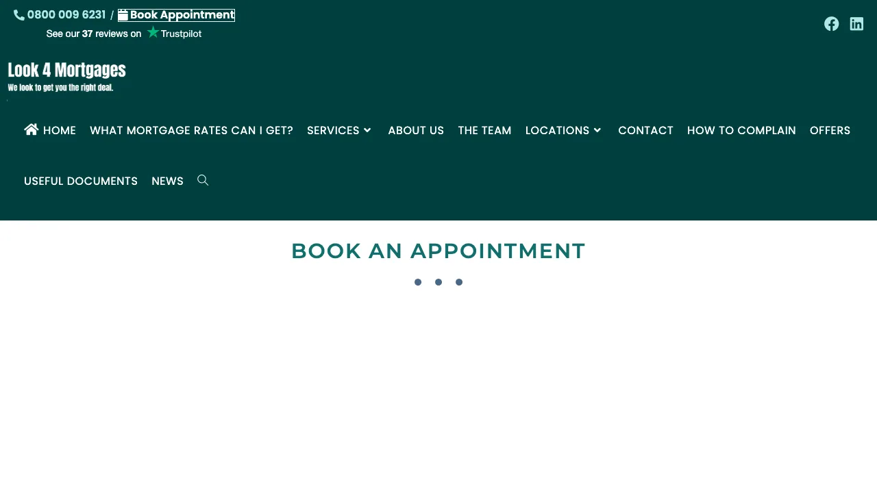 Look 4 Mortgages Ltd website preview