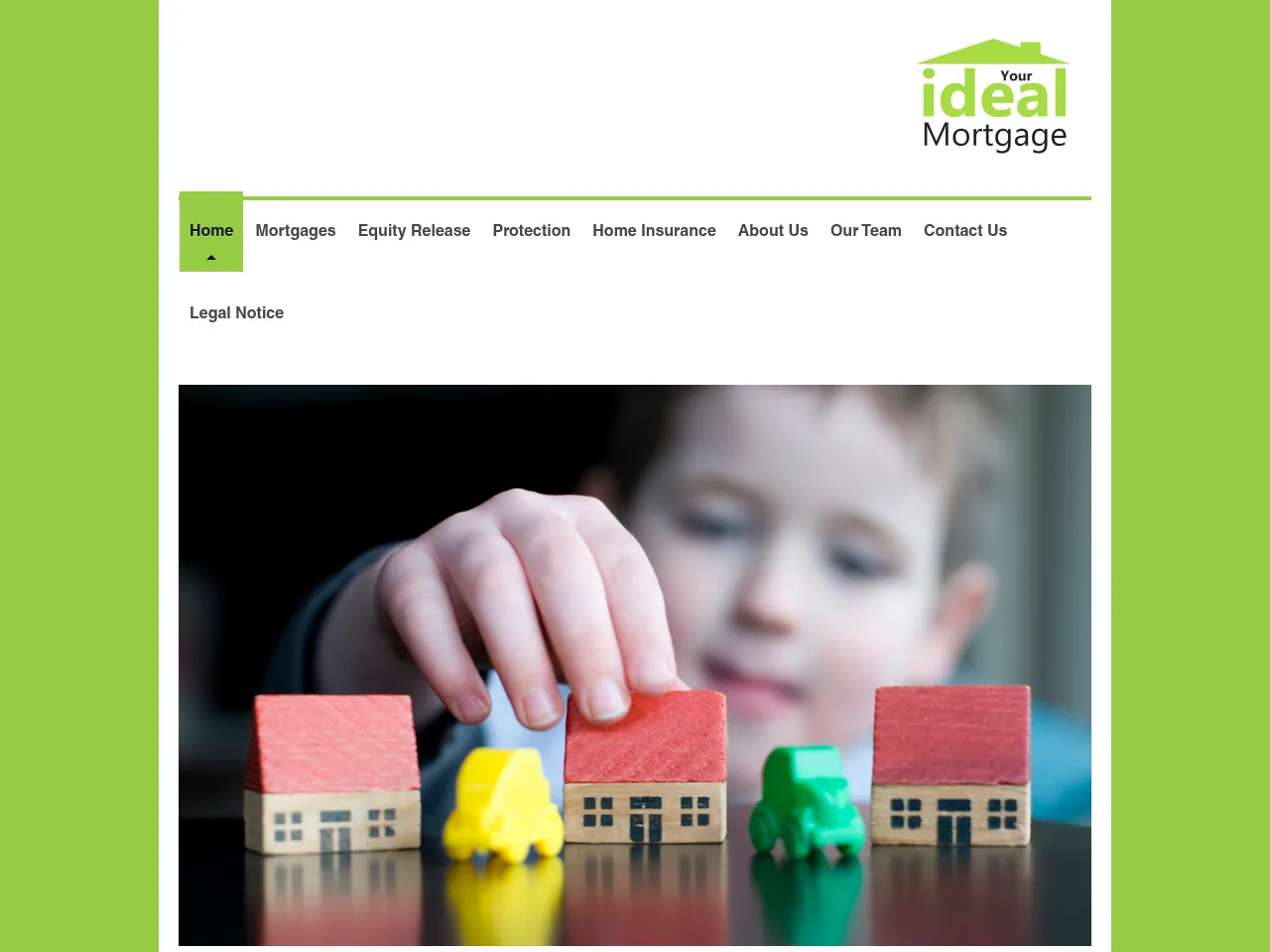 Your Ideal Mortgage website preview