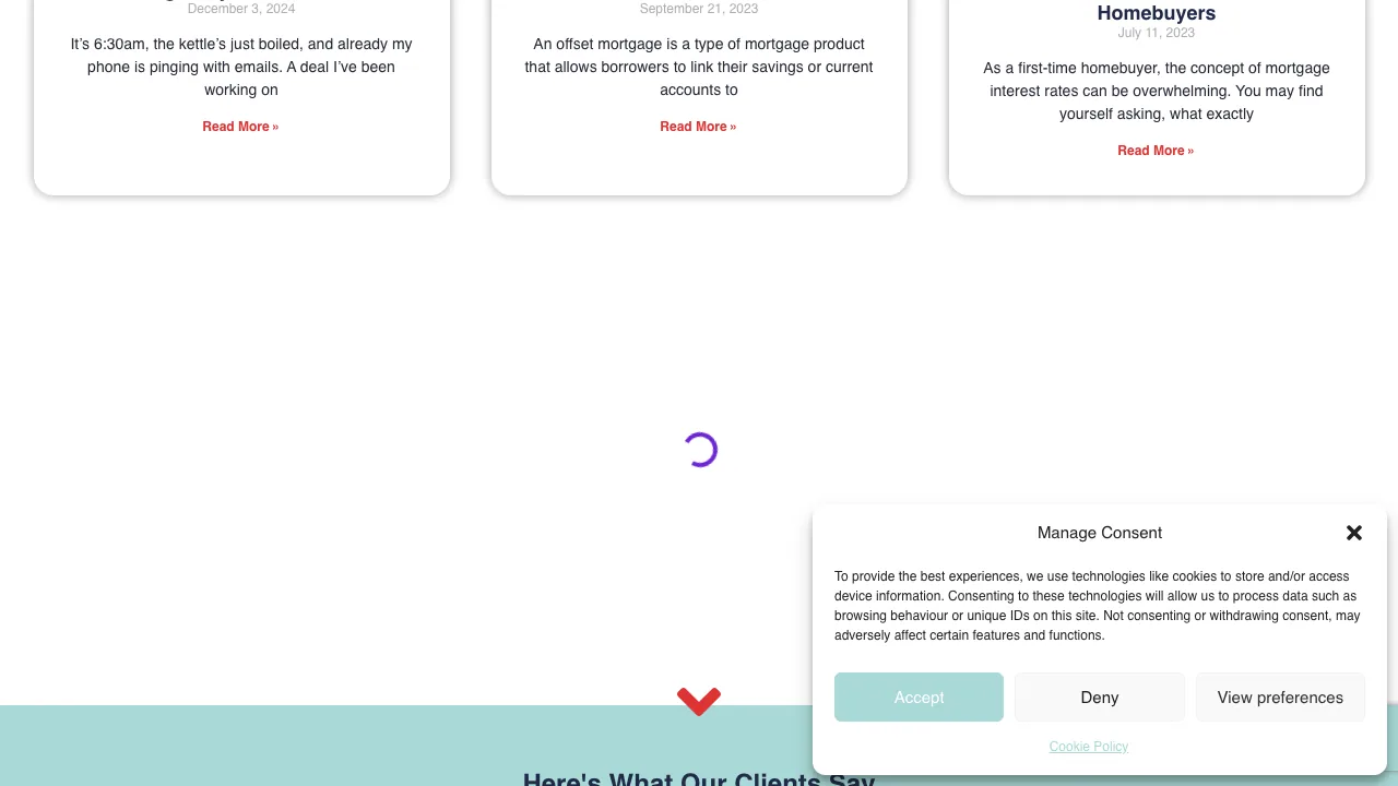 Affinity Group website preview