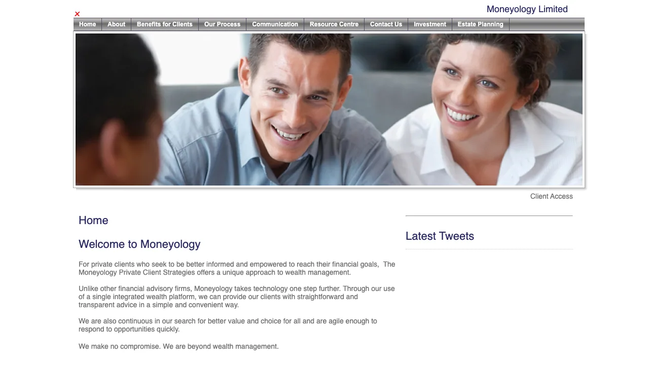 Moneyology Ltd website preview