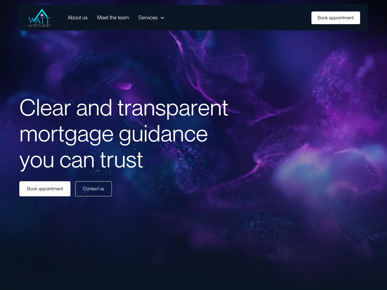 Watt Mortgage website preview