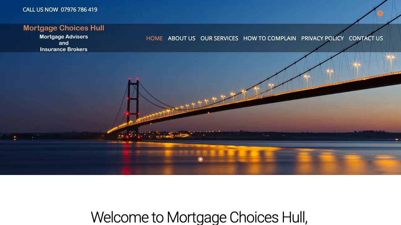 Mortgage Choices Hull website preview