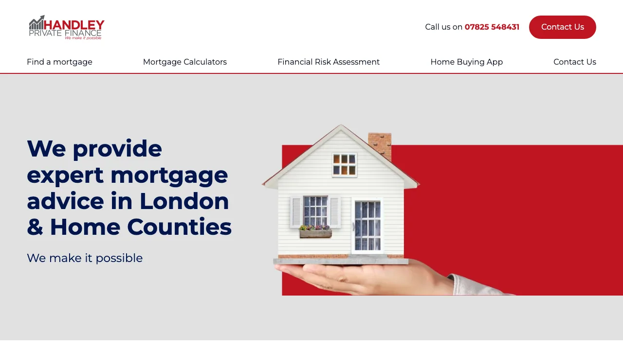 Handley Private Finance Ltd website preview
