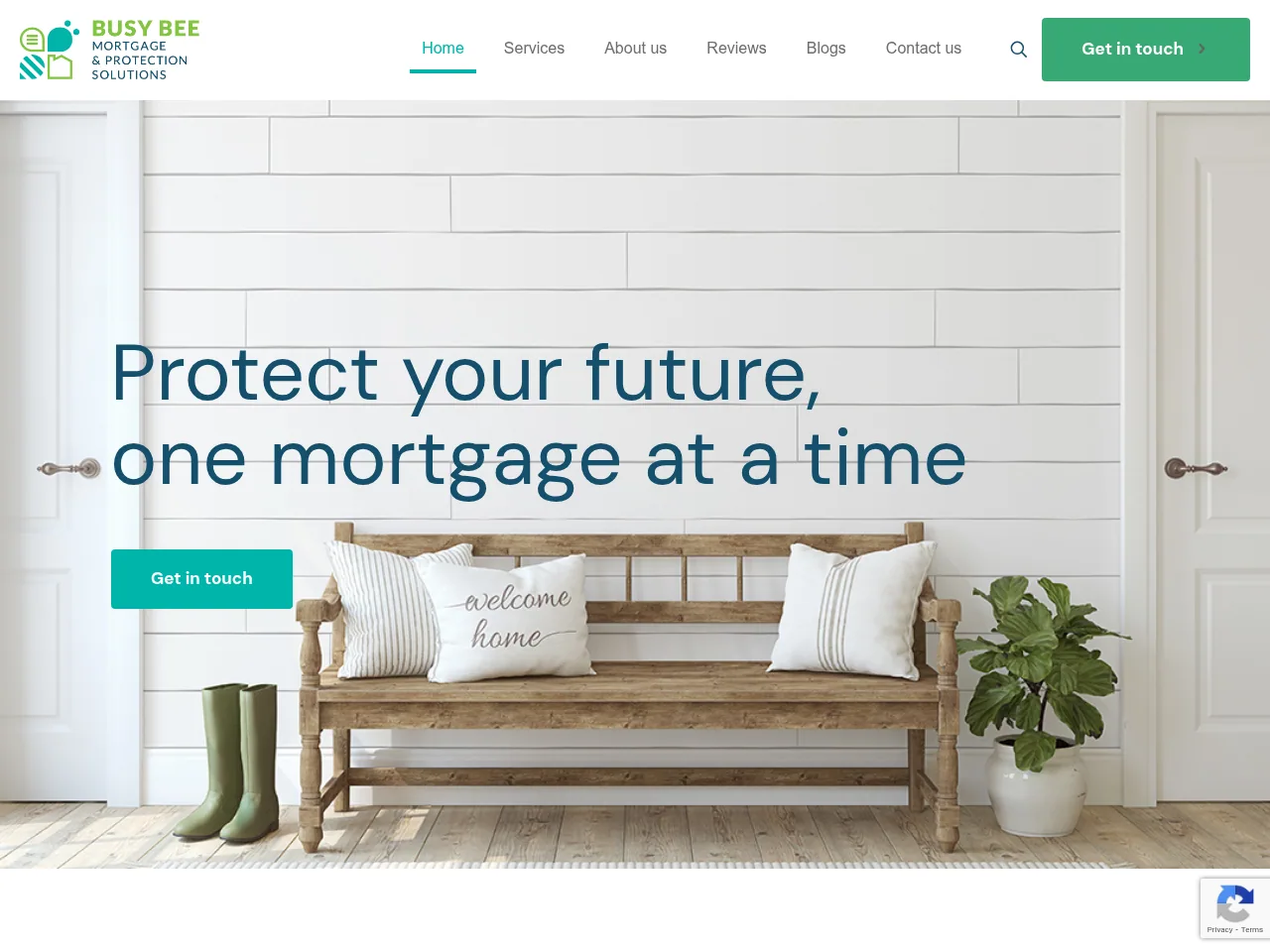 Busy Bee Mortgage & Protection Solutions website preview
