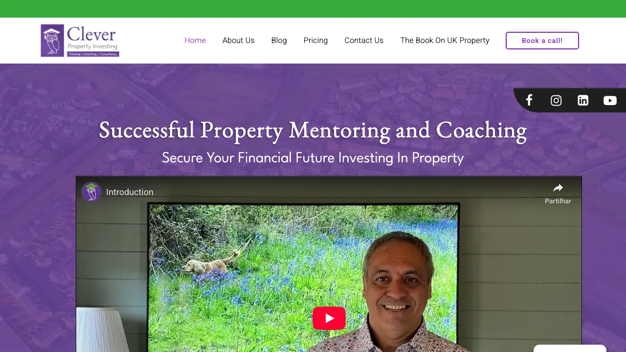 Clever Property Investing website preview