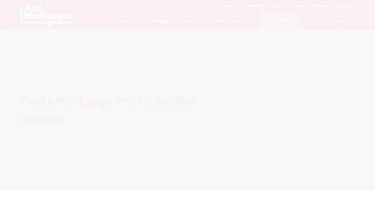 Lorna Esson Just Mortgages website preview