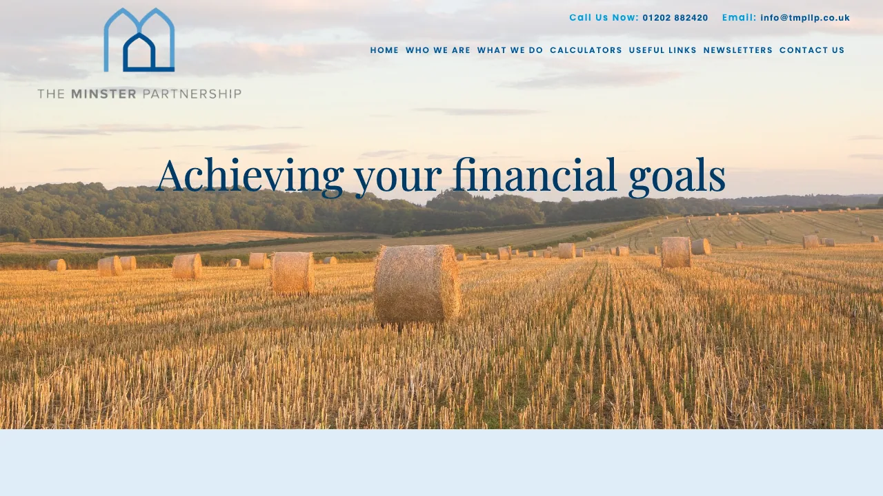The Minster Partnership LLP website preview