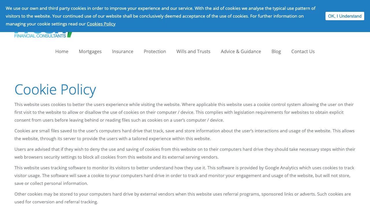 Fresh Financial Consultants Ltd website preview