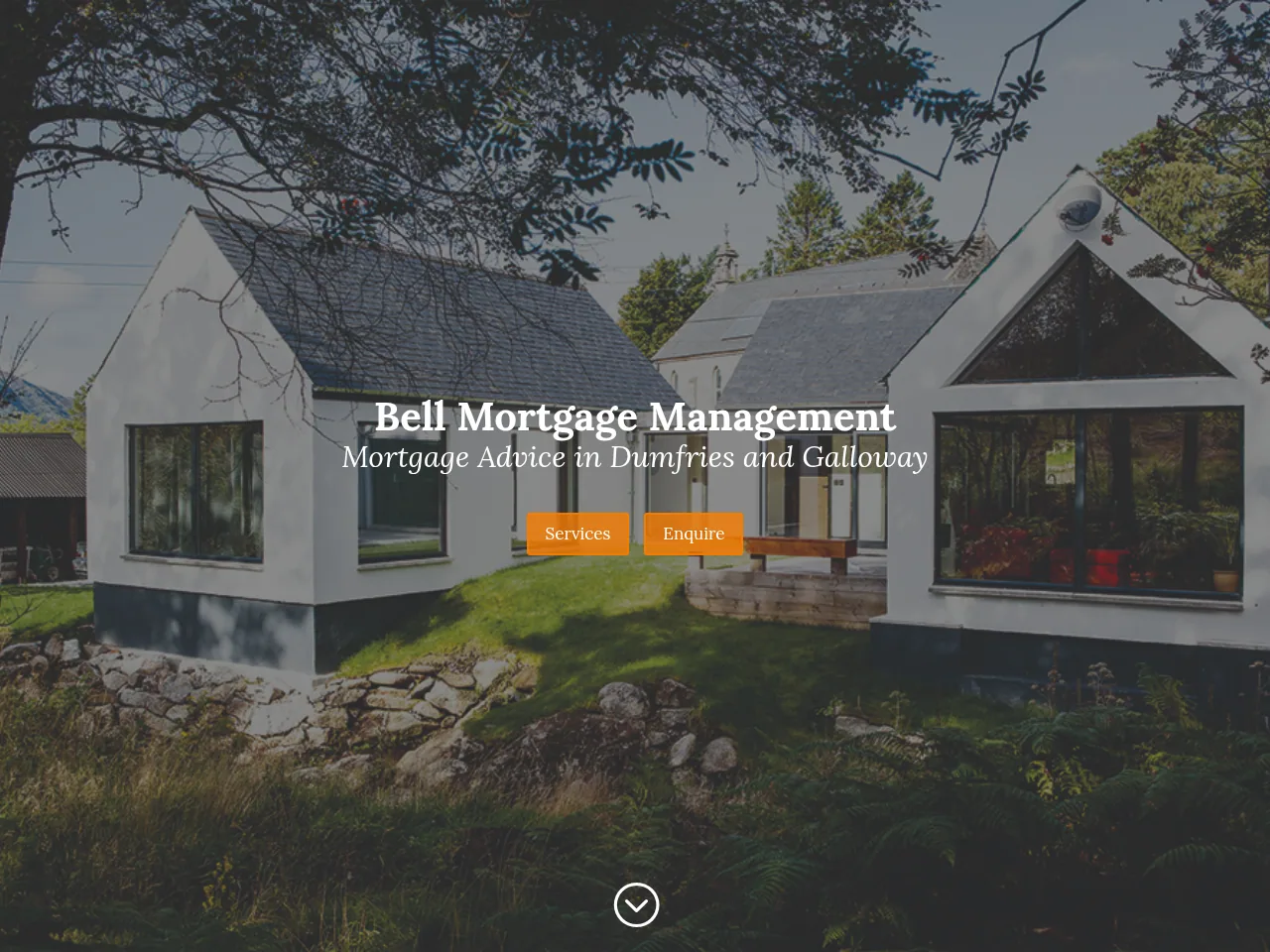 Bell Mortgage Management website preview