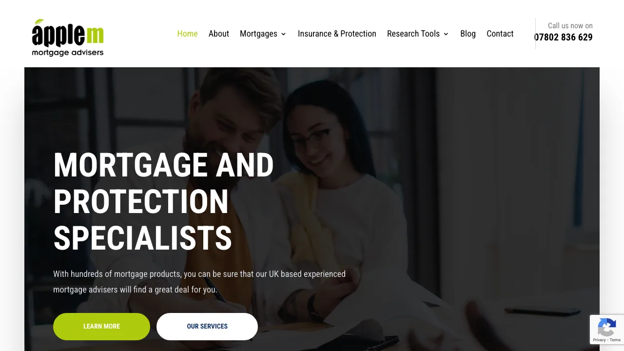 applem independent mortgage advisers website preview