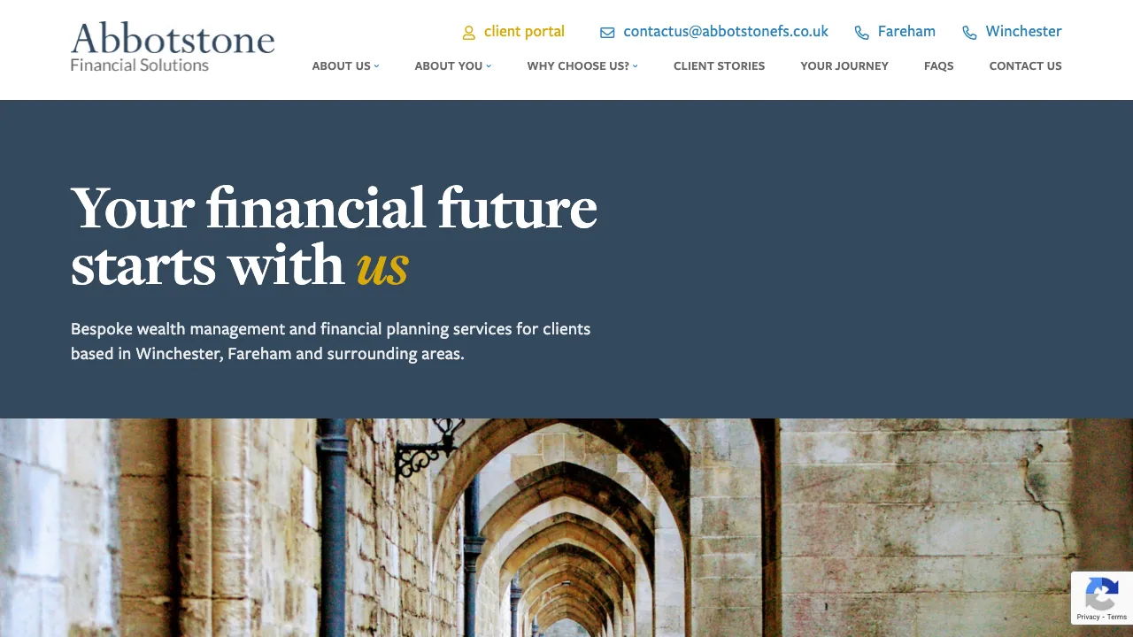 Abbotstone Financial Solutions LLP website preview
