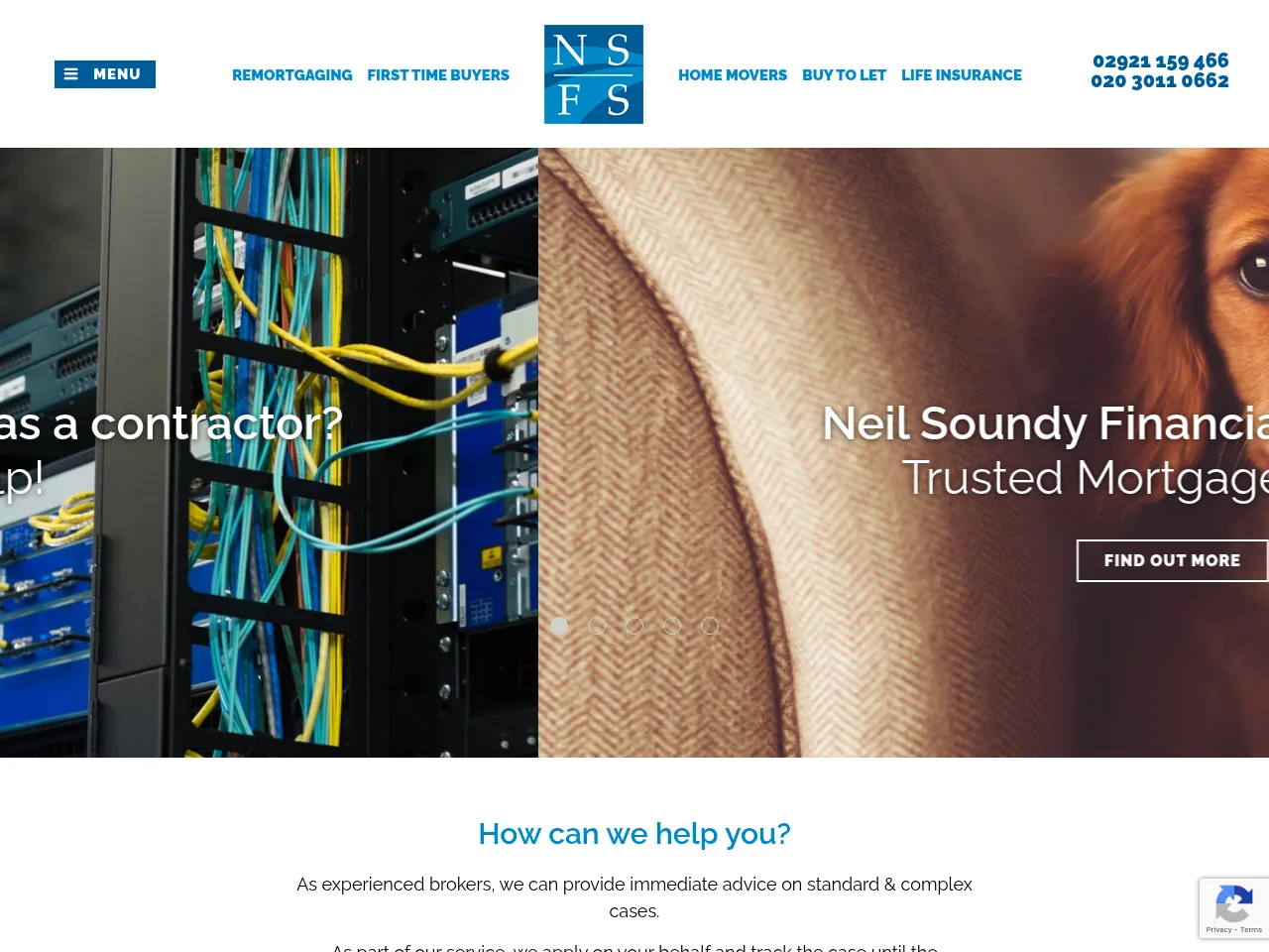 Neil Soundy Financial Services website preview