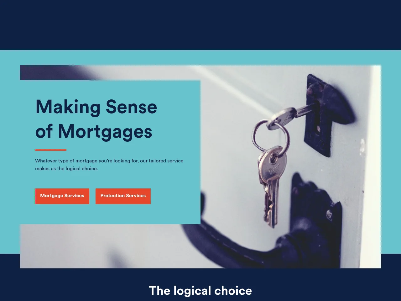 Logical Mortgages website preview